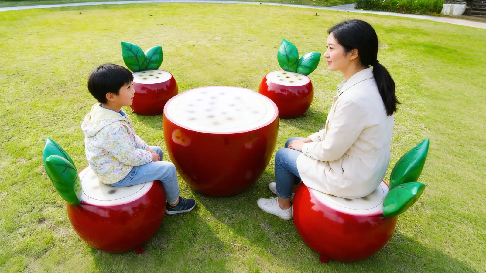 百香果桌凳